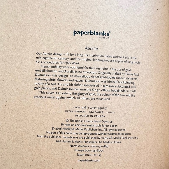 Paperblanks Aurelia journal new - Picture 5 of 5